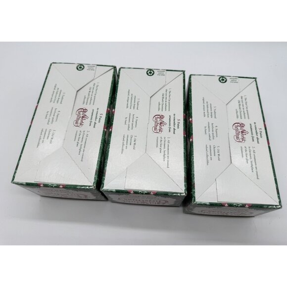 Old World Christmas Glass Ornament Dickens Marley’s Ghost, Scrooge Lot of 3 - Picture 10 of 10